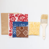 Last Chance Textiles-Beeswax Food Wraps Kit-craft kit-gather here online