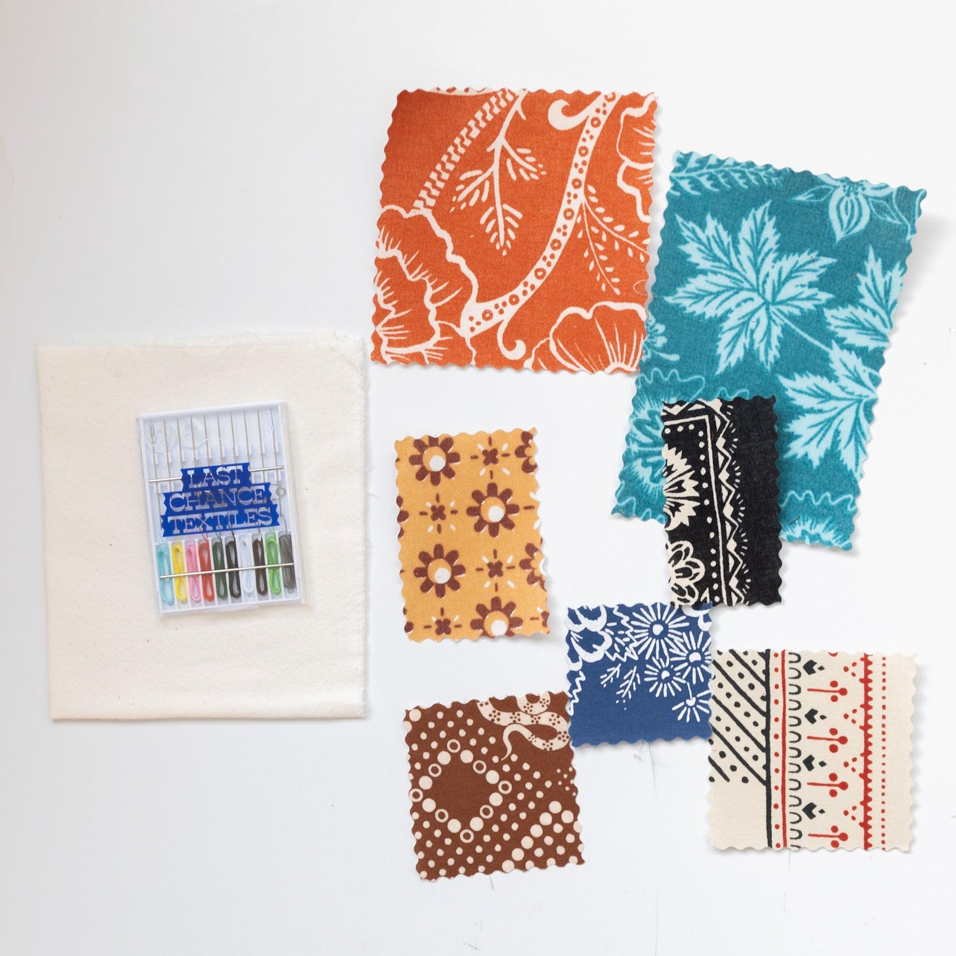 Last Chance Textiles-Bandana Patches Kit-craft kit-gather here online