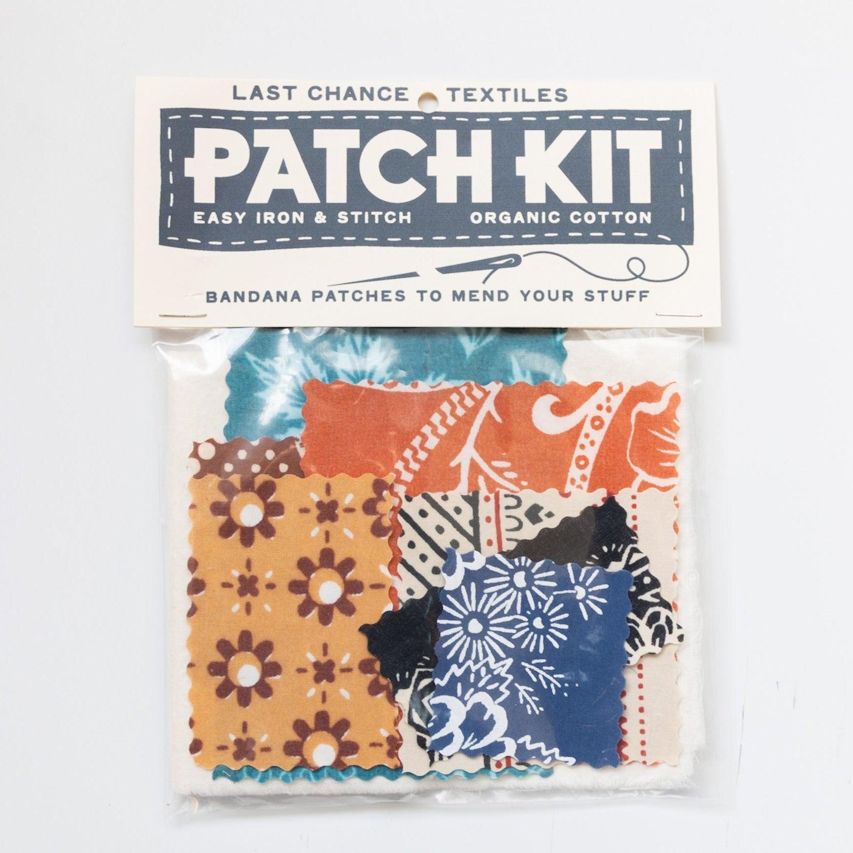 Last Chance Textiles-Bandana Patches Kit-craft kit-gather here online