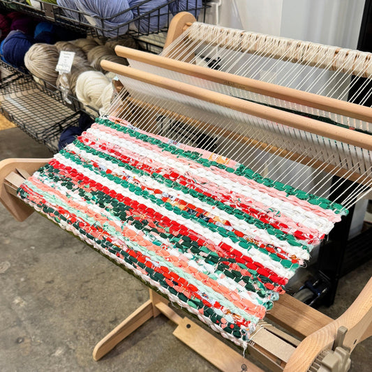 gather here classes-Rigid Heddle Loom Rug - 3 sessions-class-gather here online