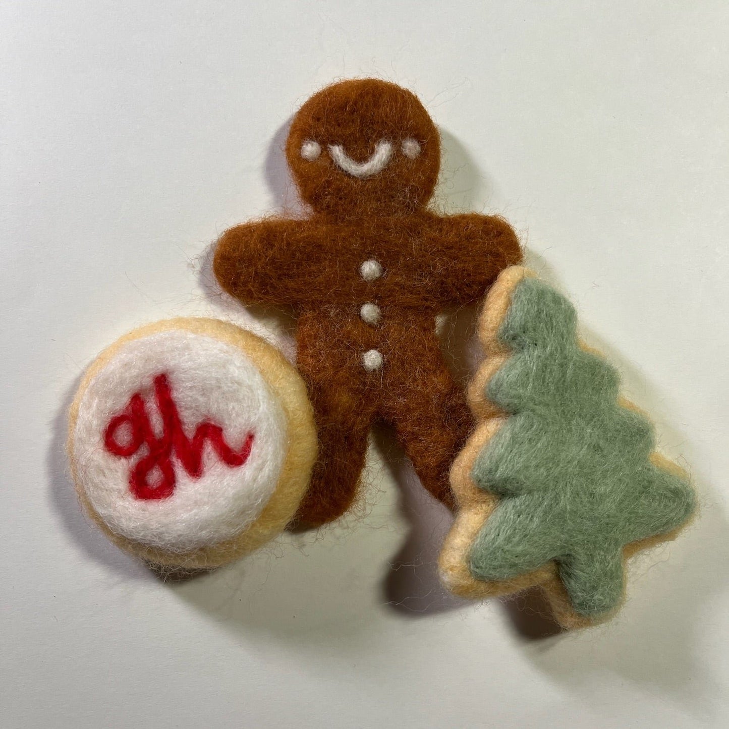 gather here classes-Needle Felted Holiday Cookies-class-gather here online