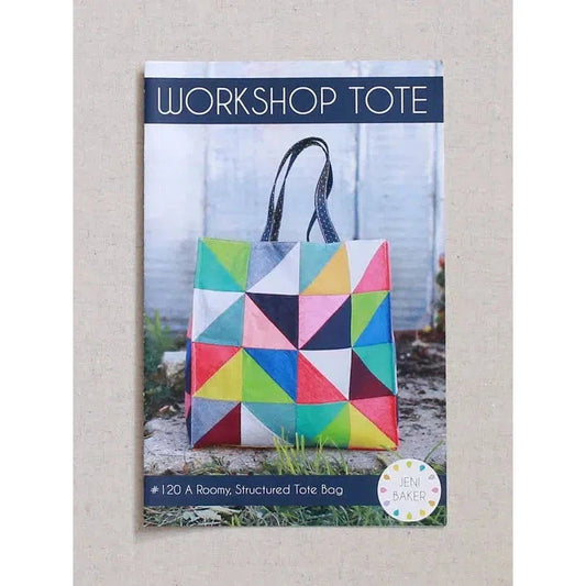 In Color Order - Jeni Baker-Workshop Tote Pattern-sewing pattern-gather here online