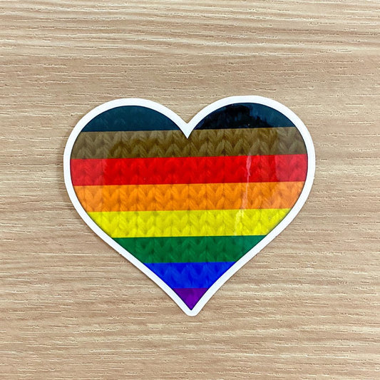 Juliette Pecaut Designs-Knit Pride Sticker-sticker-gather here online