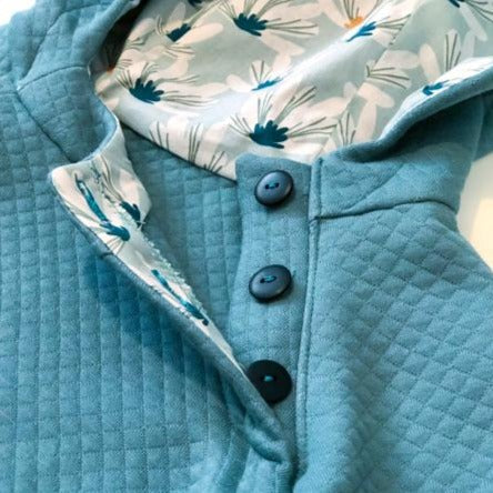 Ikatee-Charlie Hoodie Pattern-sewing pattern - kids-gather here online