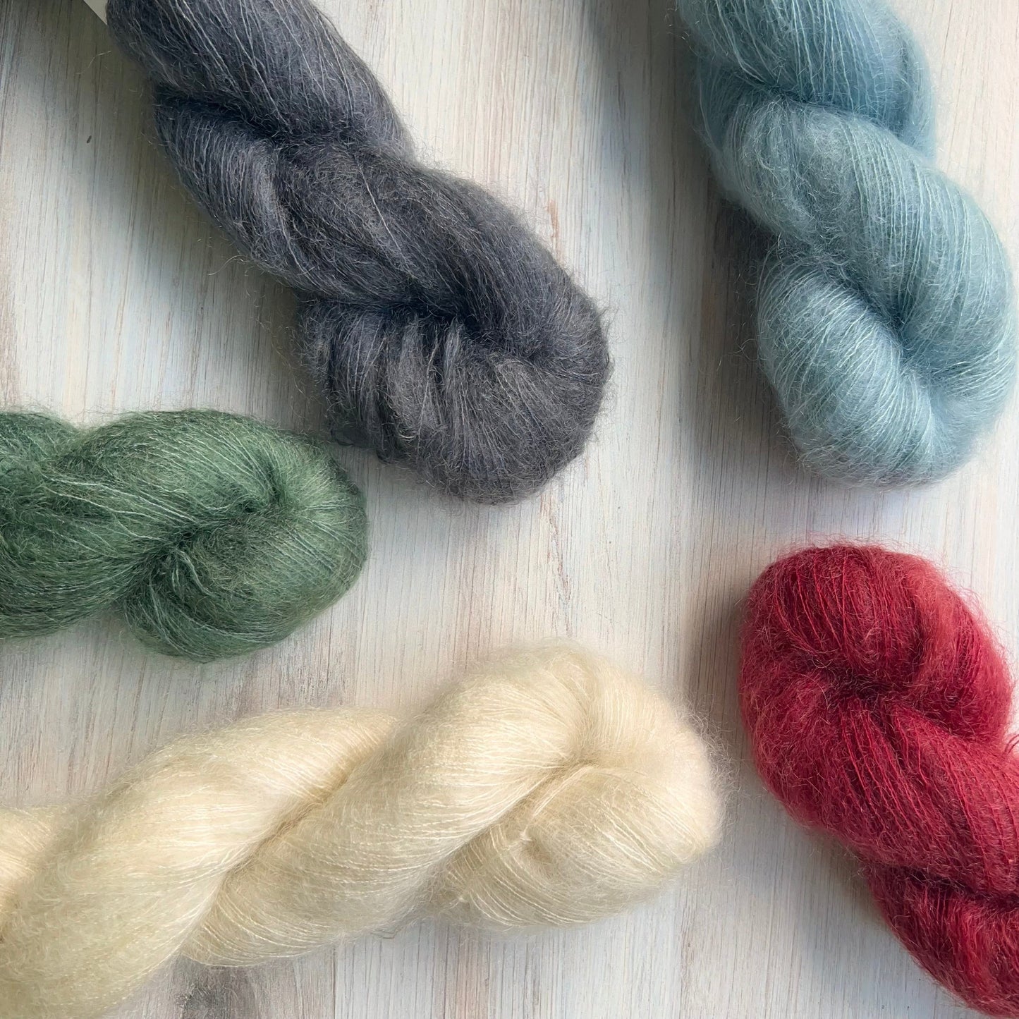 Dirtywater Dyeworks-Shimmer Mohair-yarn-gather here online