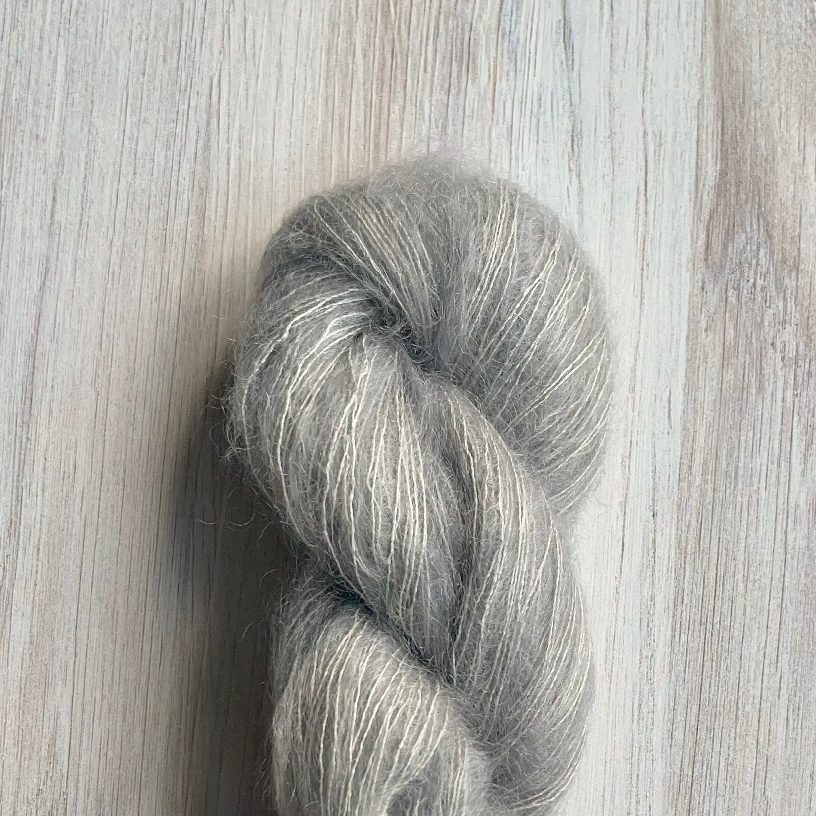 Dirtywater Dyeworks-Shimmer Mohair-yarn-645 March Sky-gather here online