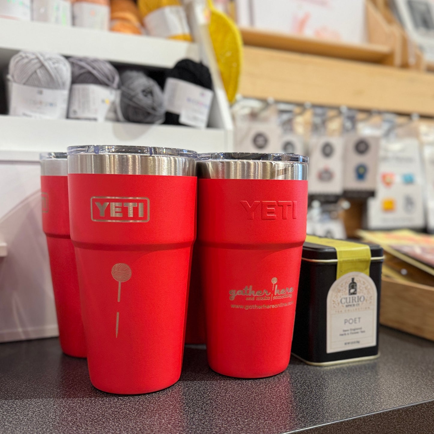 gather here-Gather Here YETI Tumbler - Red 20oz-accessory-gather here online