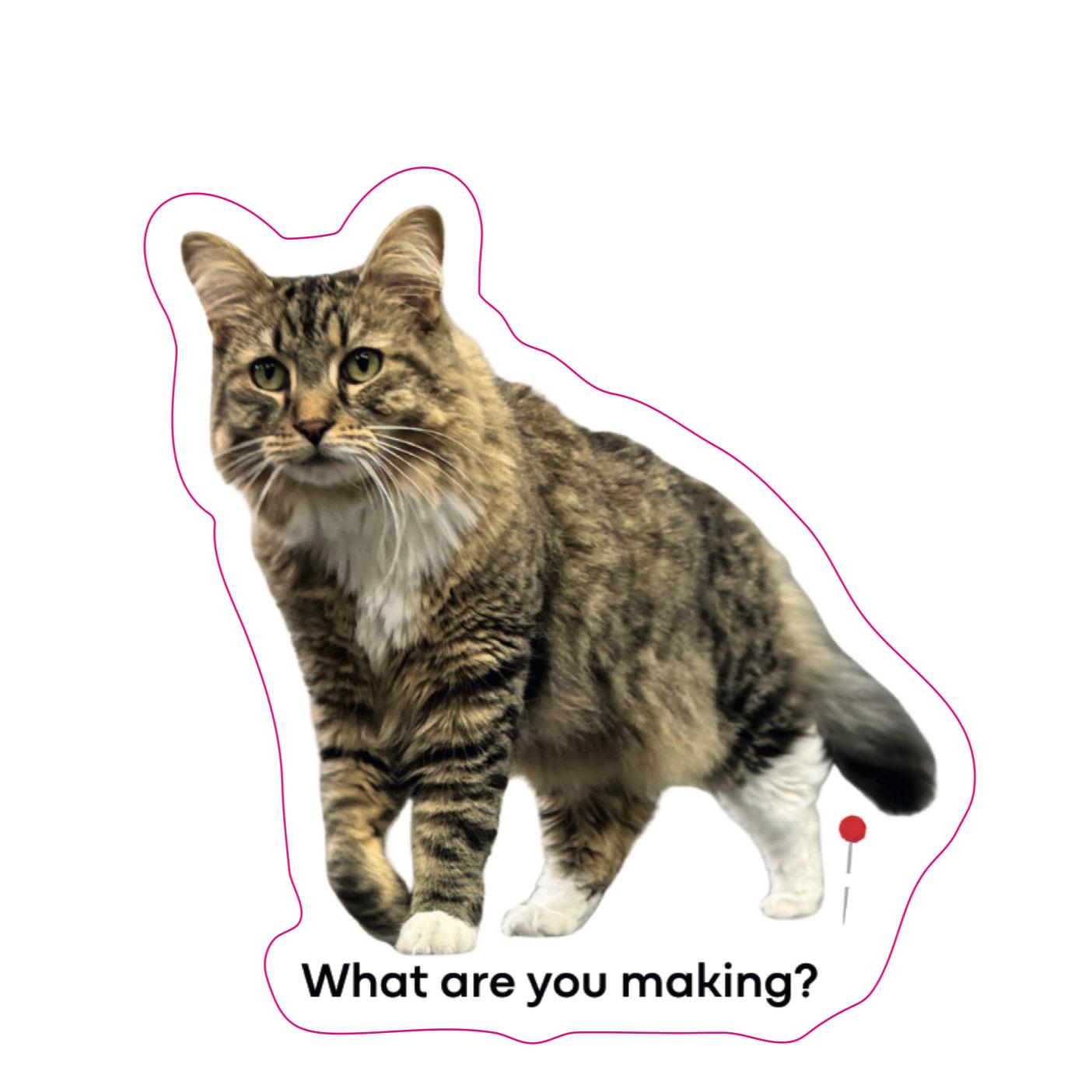 gather here-Theodore Making Sticker-sticker-gather here online