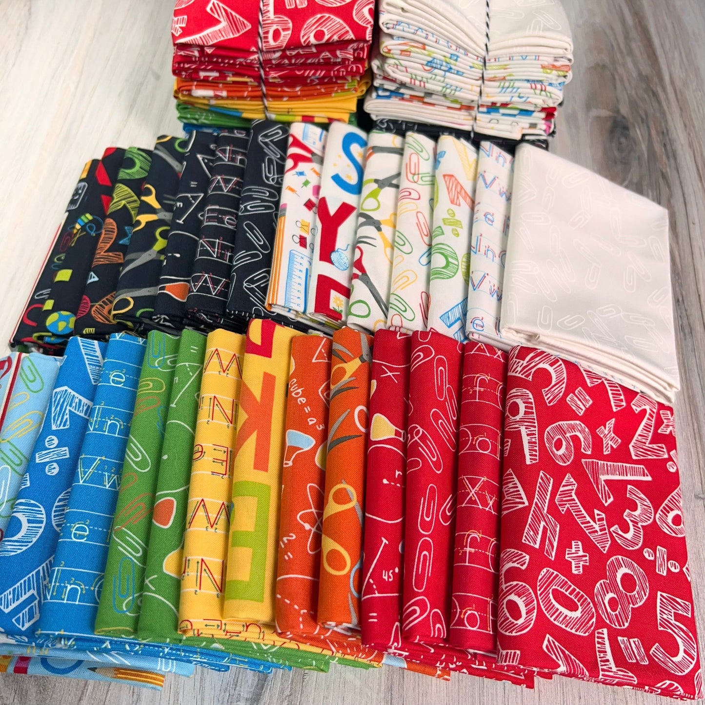 Moda-Fat Quarter Bundle of Back to School (29 Pieces)-fat quarters-gather here online