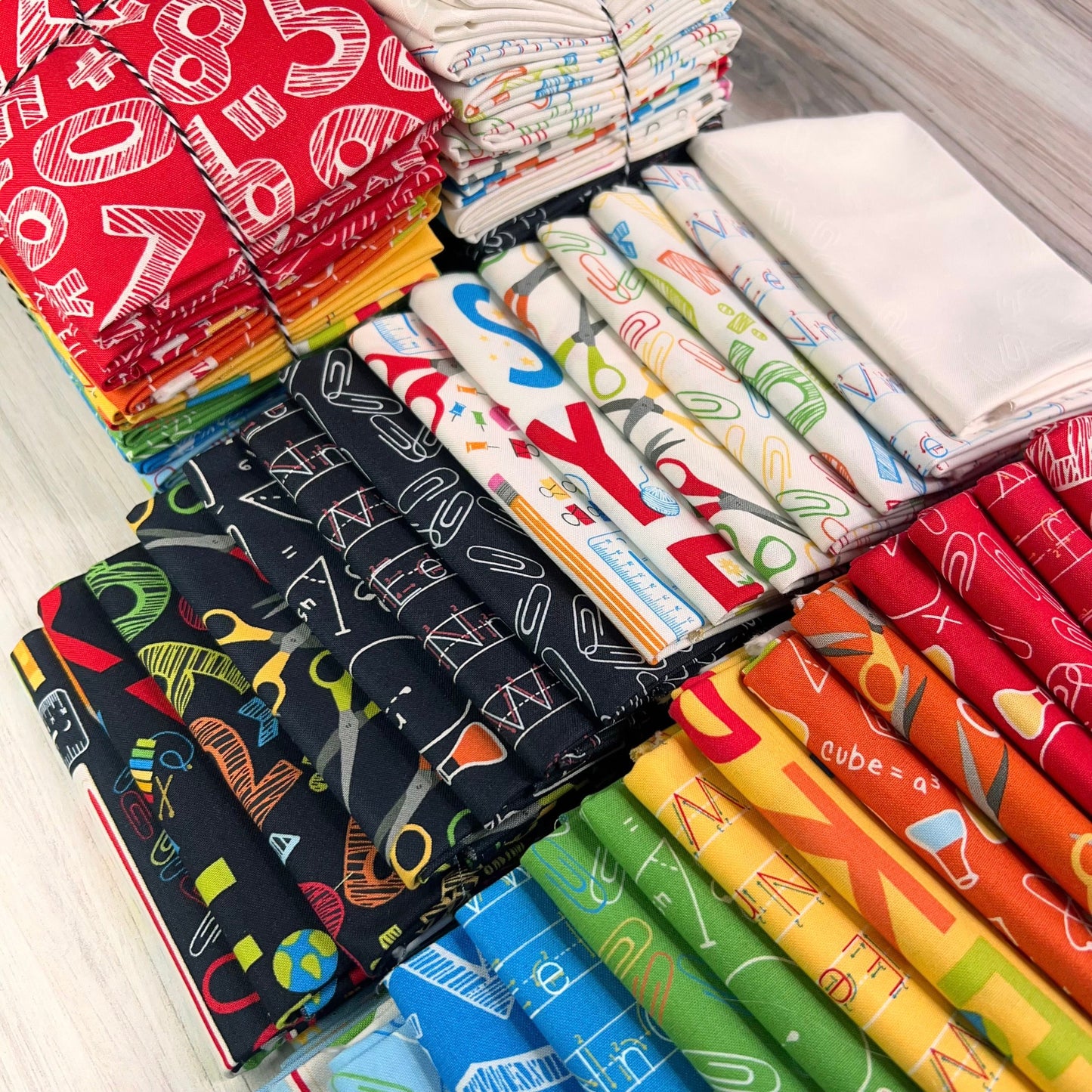 Moda-Fat Quarter Bundle of Back to School (29 Pieces)-fat quarters-gather here online