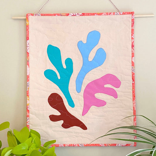 gather here classes-Appliqué Mini Quilt-class-gather here online