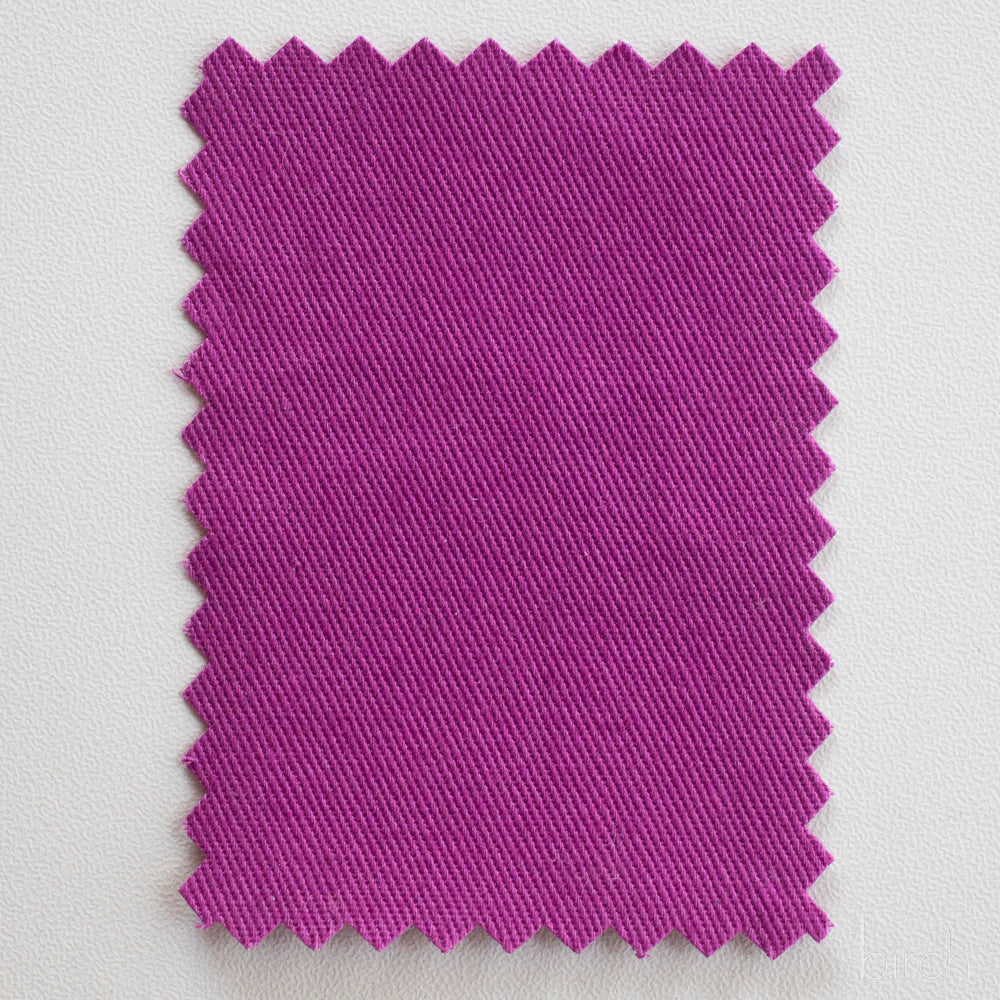 Birch Organic Fabrics-Organic Solid Twill-fabric-Fuchsia-gather here online