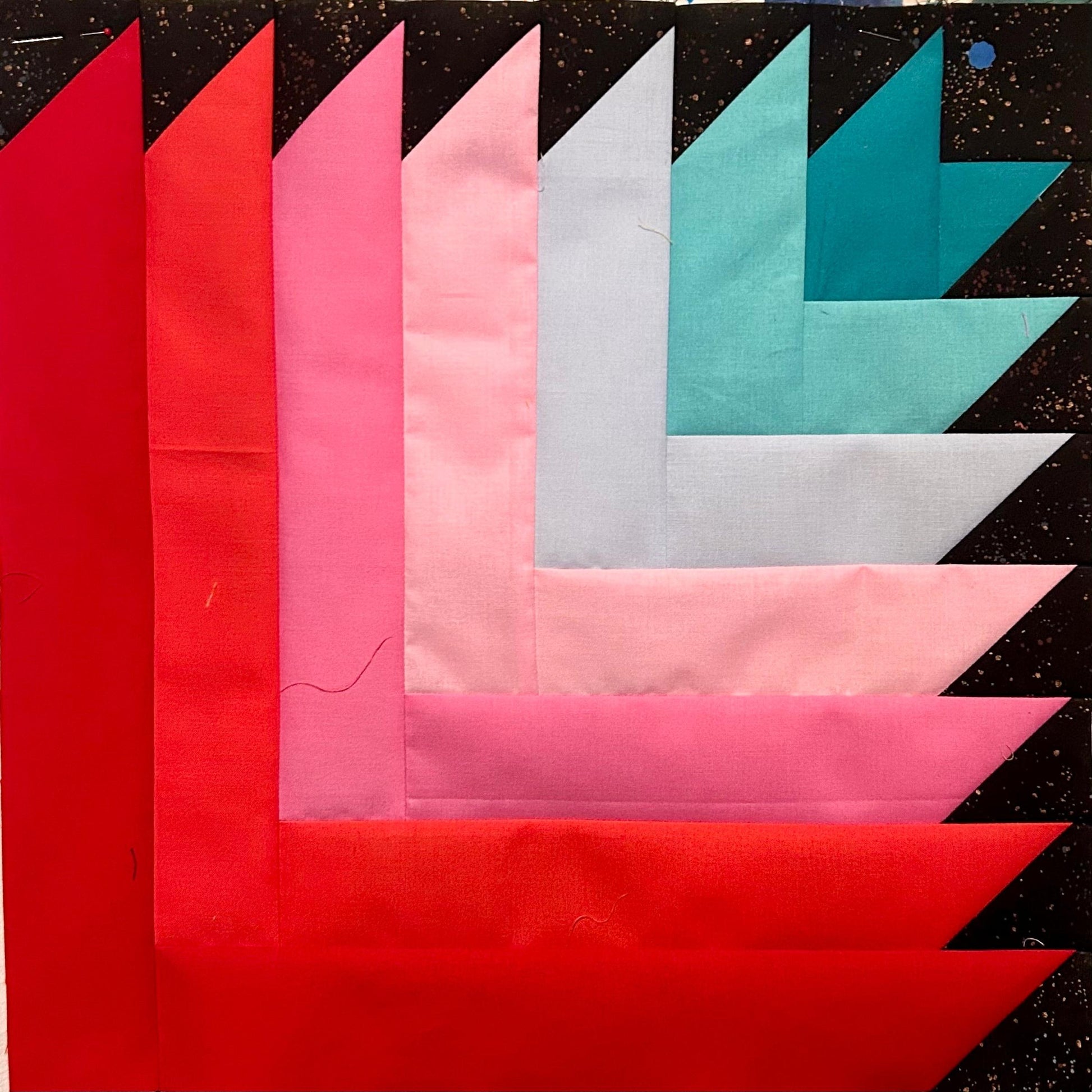 gather here classes-Log Cabin Block Sampler Social - 4 sessions-class-gather here online