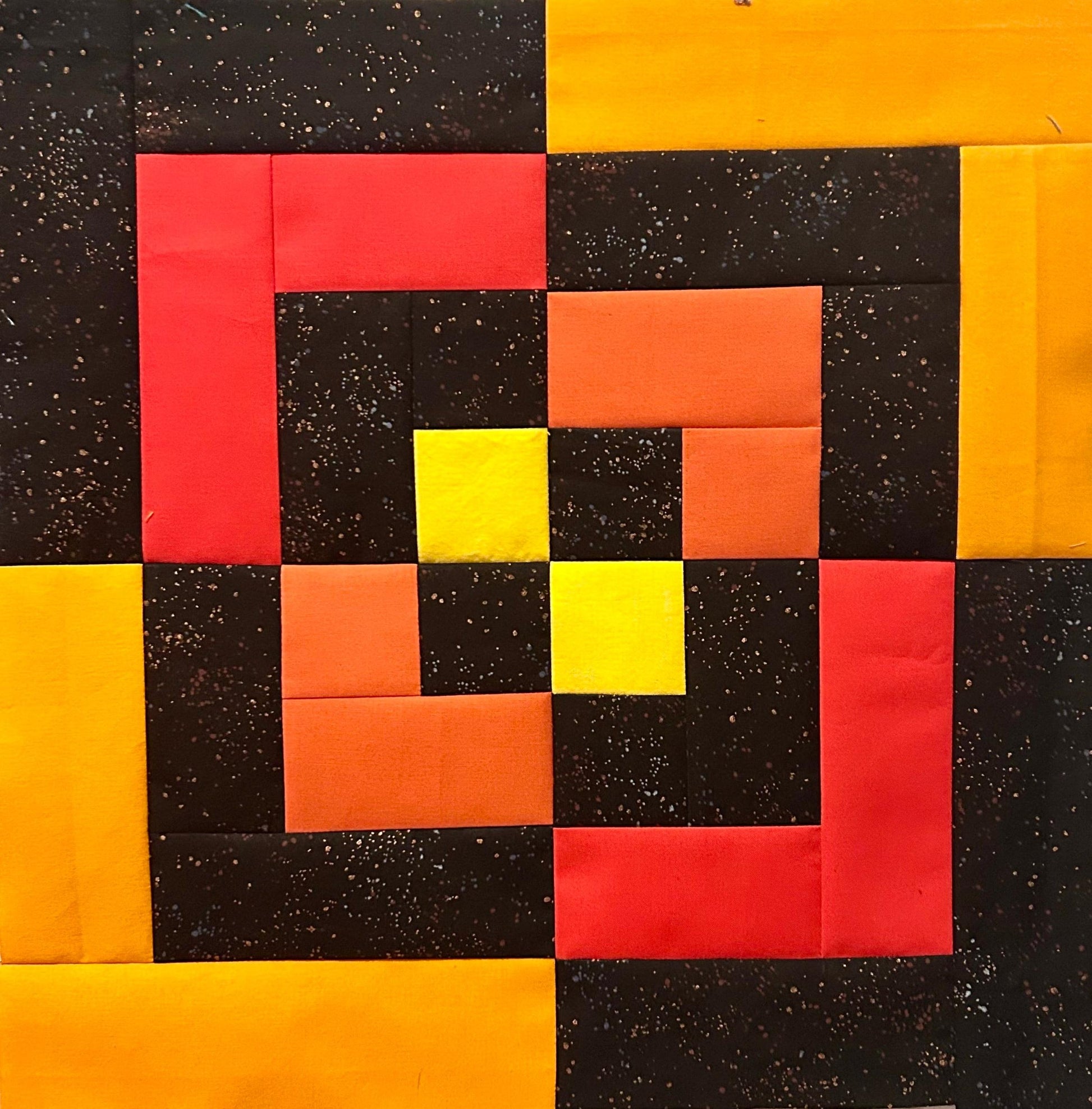 gather here classes-Log Cabin Block Sampler Social - 4 sessions-class-gather here online