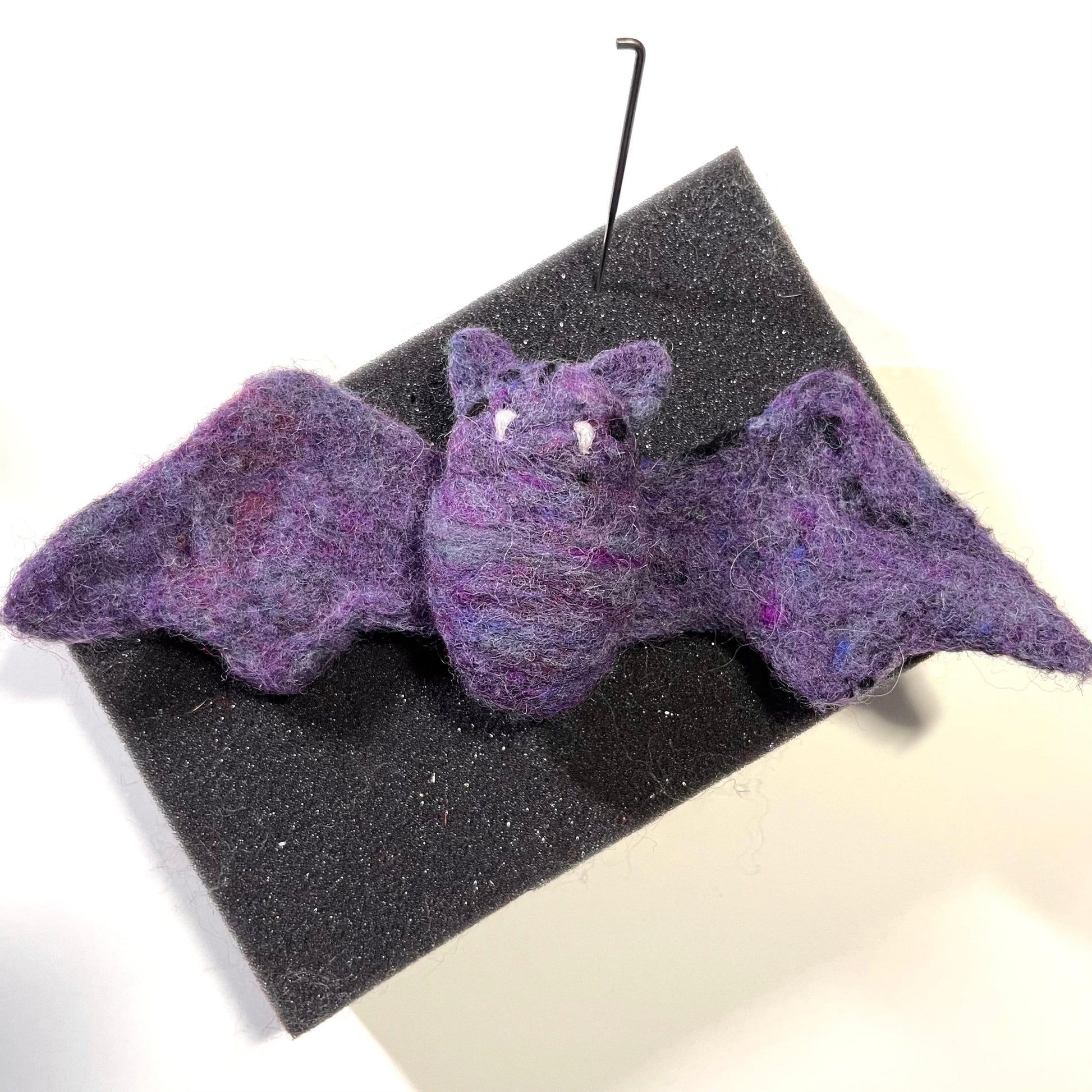 gather here classes-Needle Felt Bat ONLINE-class-gather here online