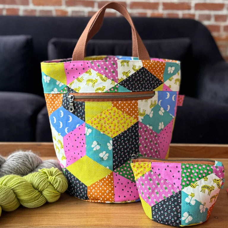 Noodlehead-Quarry Tote Pattern-sewing pattern-gather here online
