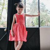 Ikatee-Milano Apron Dress Pattern-sewing pattern - kids-3-12 years-gather here online