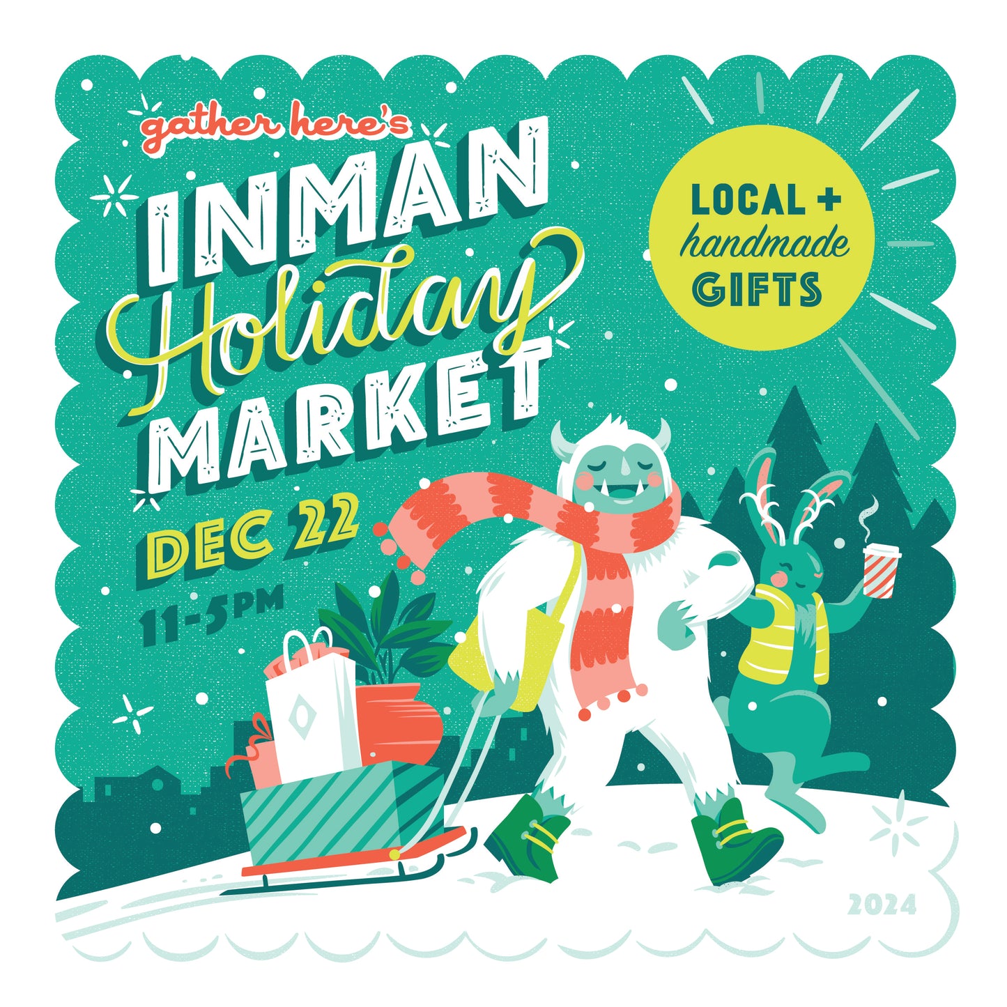 gather here Events-Inman Square Holiday Market 2024-EVENT-gather here online