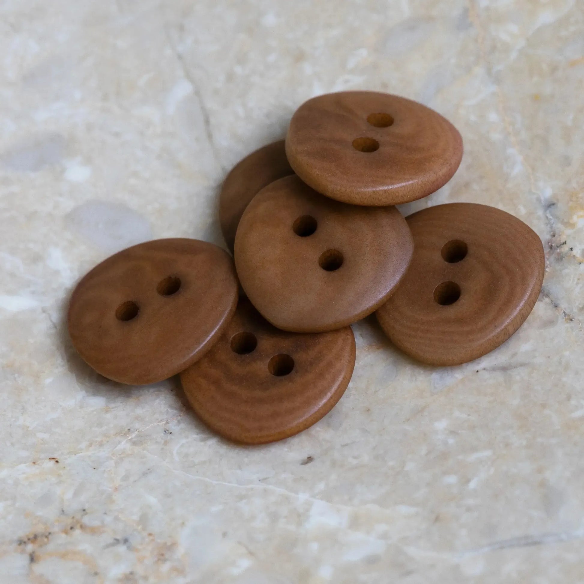 Atelier Brunette-12mm Jaipur Button (each)-button-Pecan Pie-gather here online
