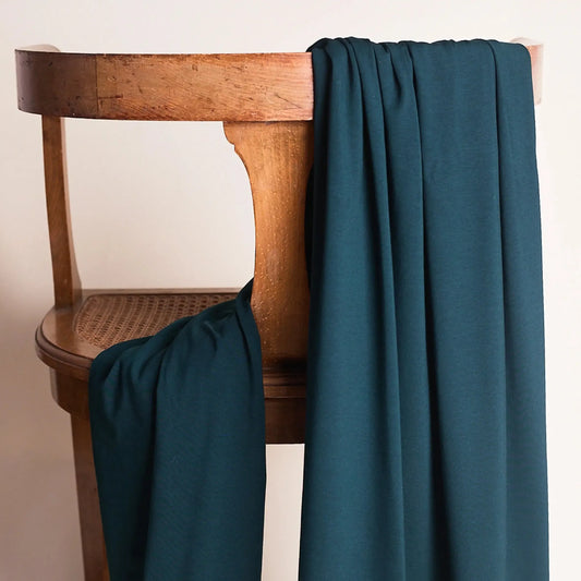 Atelier Brunette-Modal Jersey Fabric - Forest-fabric-gather here online
