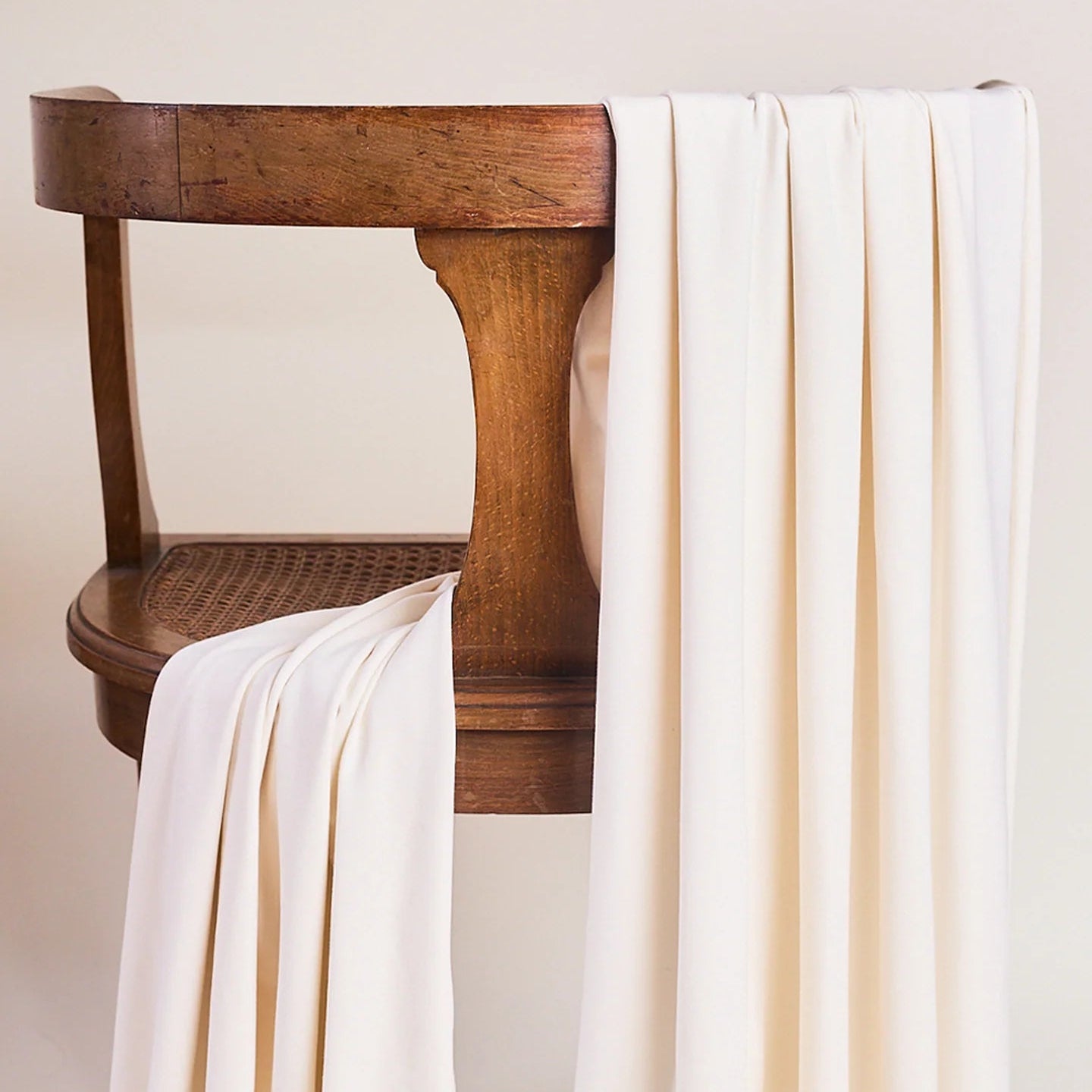 Atelier Brunette-Modal Jersey Fabric - Off White-fabric-gather here online
