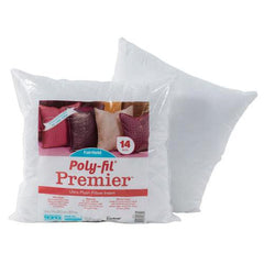 Fairfield-Poly-Fil Premier Pillow Form 14”x14”-batting/fiberfill-gather here online