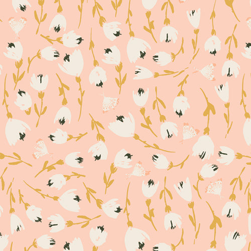 Art Gallery Fabrics-Discovered Haze in Knit-fabric-gather here online