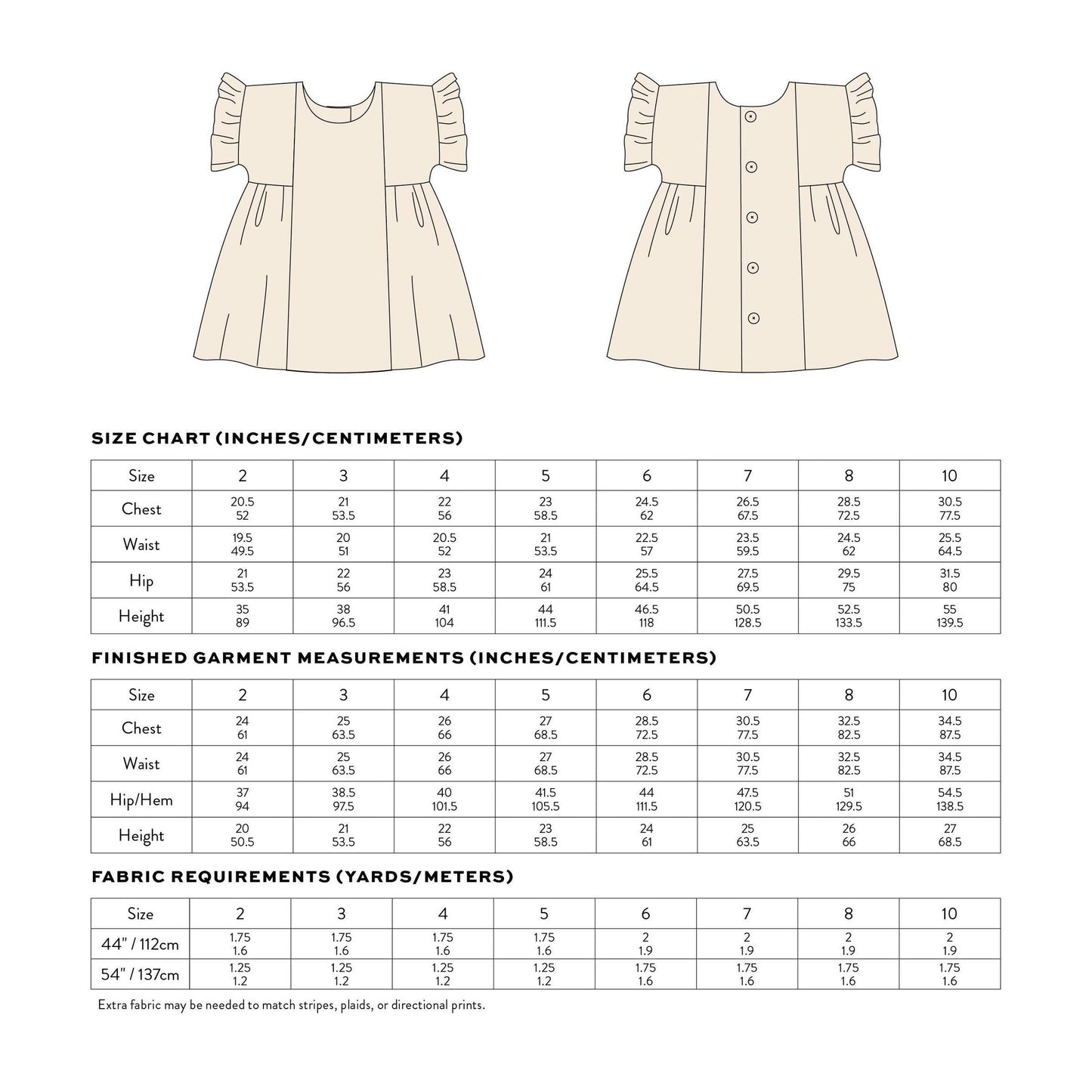 Matchy Matchy Sewing Club-Kids Collage Gather Dress Pattern - PDF DOWNLOAD-sewing pattern - kids-gather here online