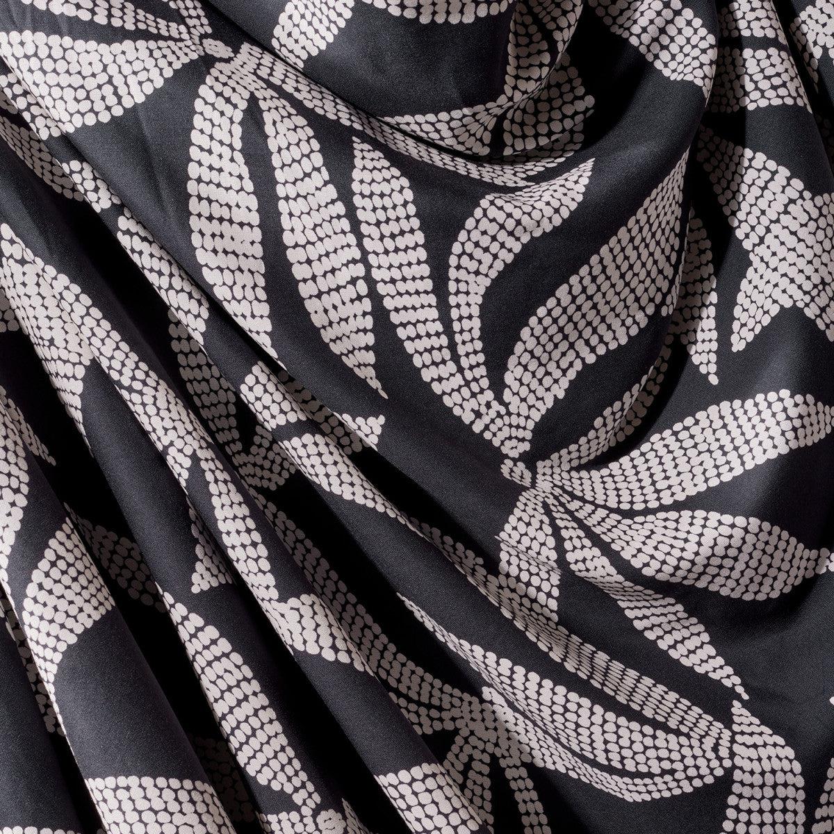 Atelier Brunette-Kaola Deep Charcoal on Viscose-fabric-gather here online