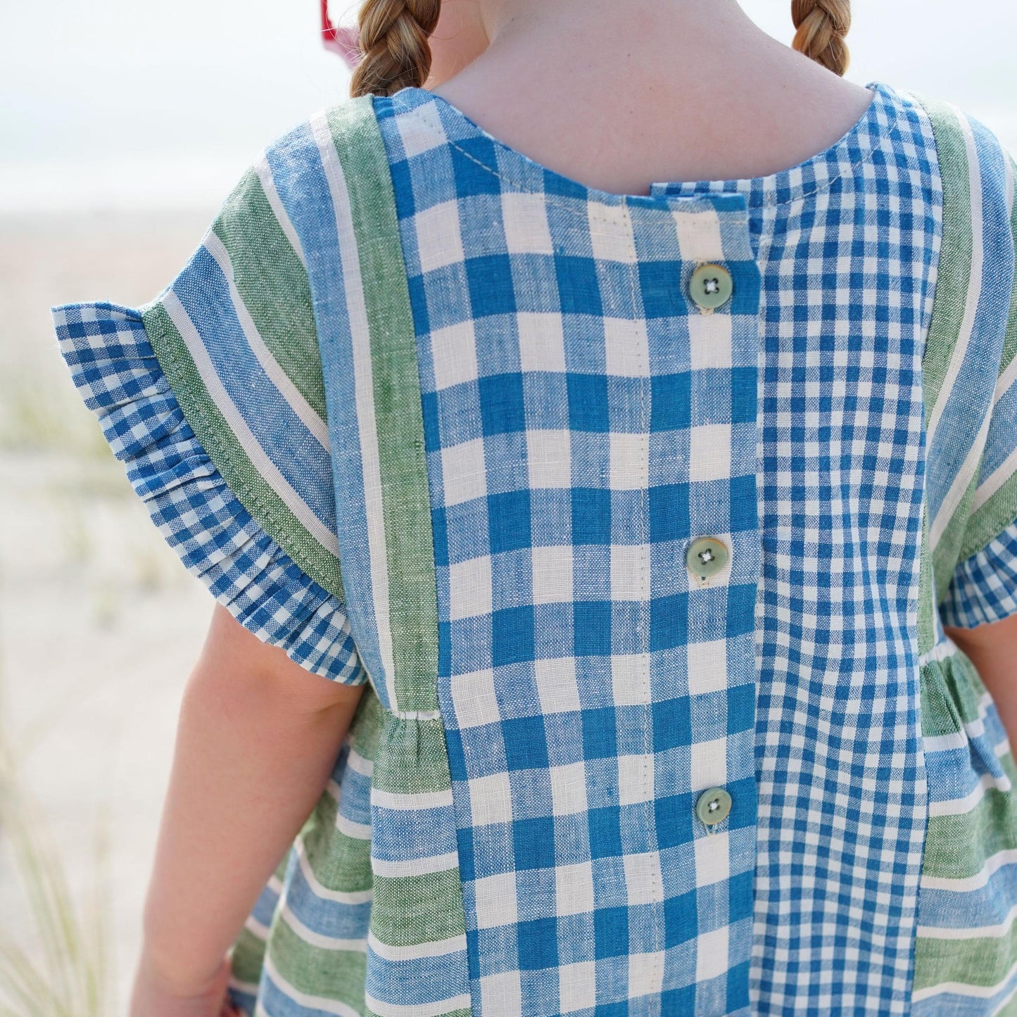 Matchy Matchy Sewing Club-Kids Collage Gather Dress Pattern - PDF DOWNLOAD-sewing pattern - kids-gather here online