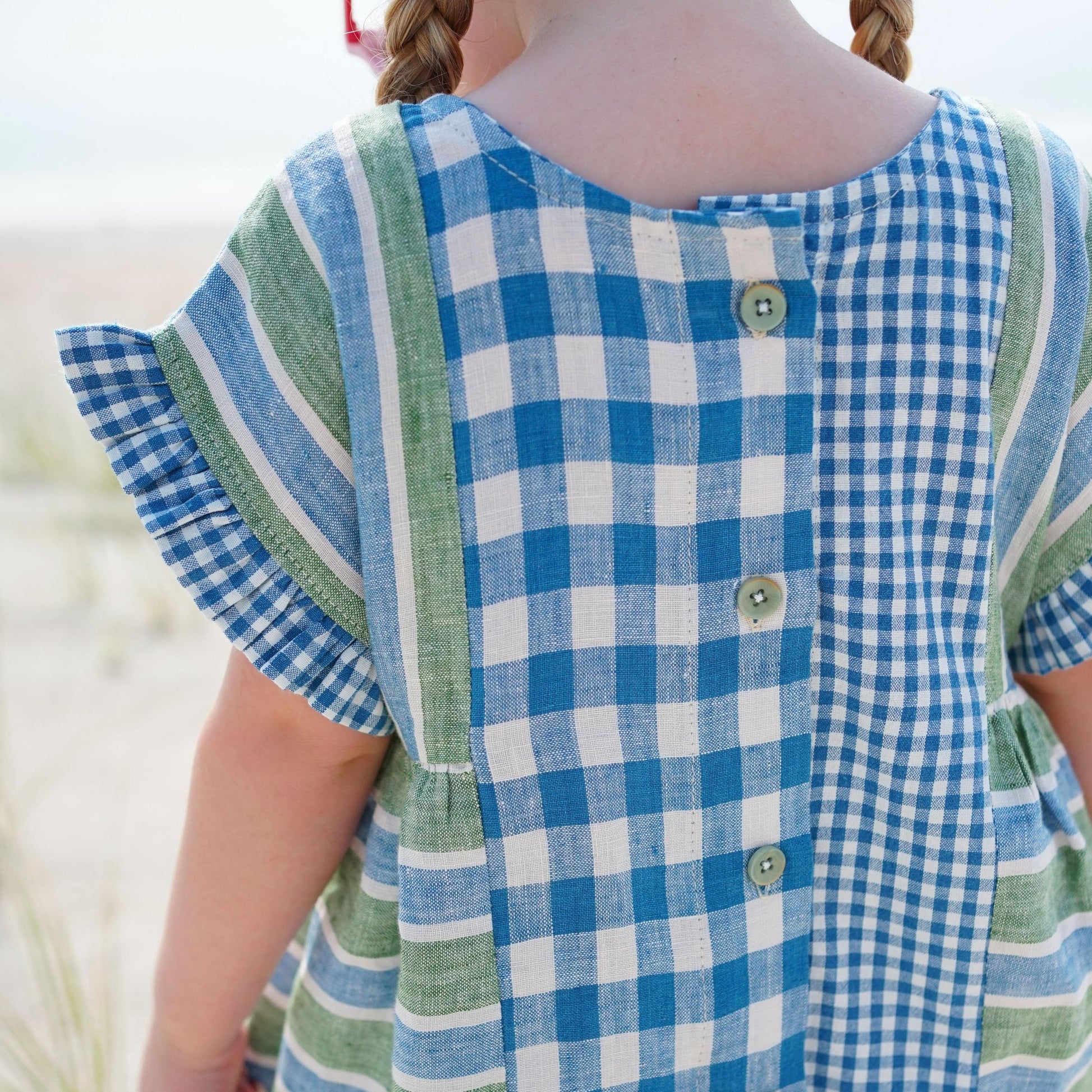 Matchy Matchy Sewing Club-Kids Collage Gather Dress Pattern - PDF DOWNLOAD-sewing pattern - kids-gather here online