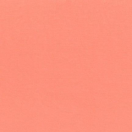 Robert Kaufman-Laguna Cotton Jersey-fabric-Coral-gather here online