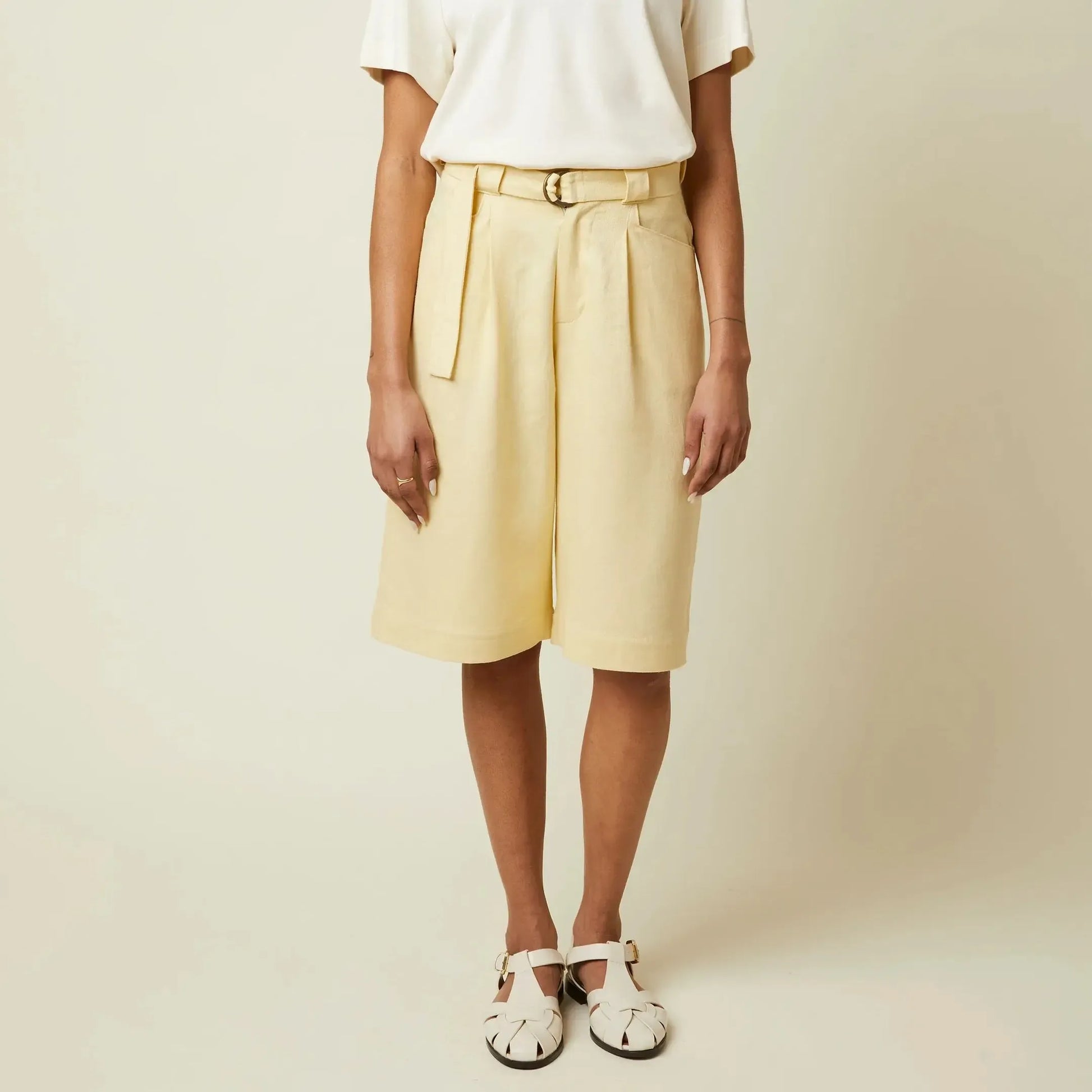 Atelier Brunette-LE Bermuda Shorts Pattern-sewing pattern-gather here online