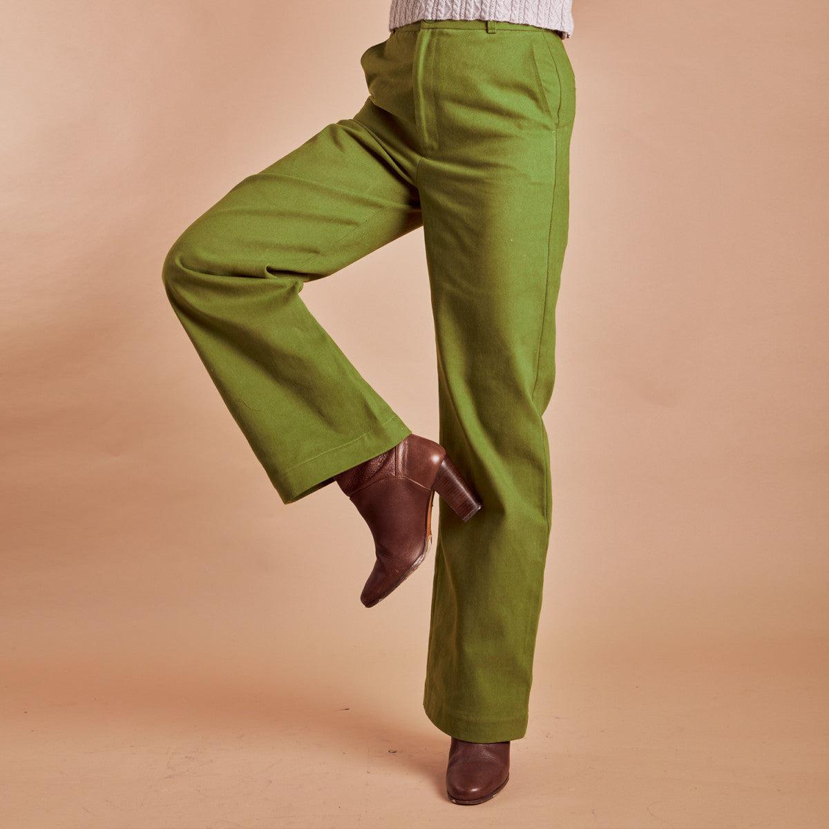 Atelier Brunette-LE Pantalon Trouser Pattern-sewing pattern-gather here online