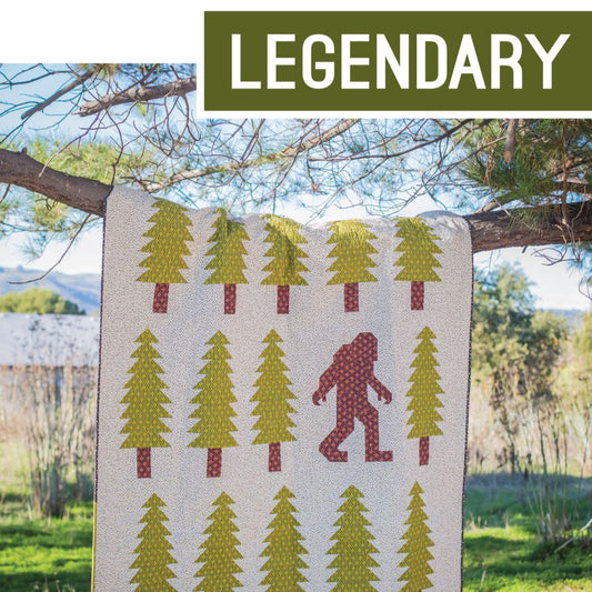 Elizabeth Hartman-Legendary Bigfoot Quilt Pattern-quilting pattern-Default-gather here online