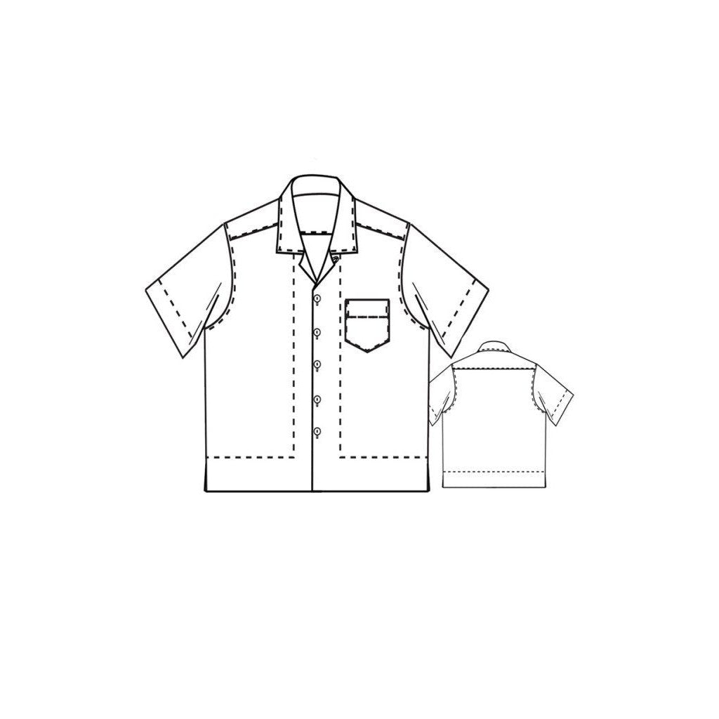 Merchant & Mills-All State Shirt Pattern - PDF DOWNLOAD-sewing pattern-gather here online