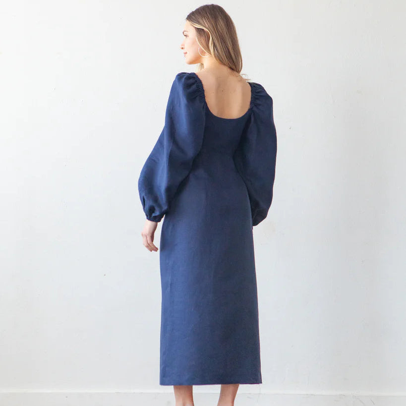 True Bias-Lora Dress Pattern-sewing pattern-gather here online