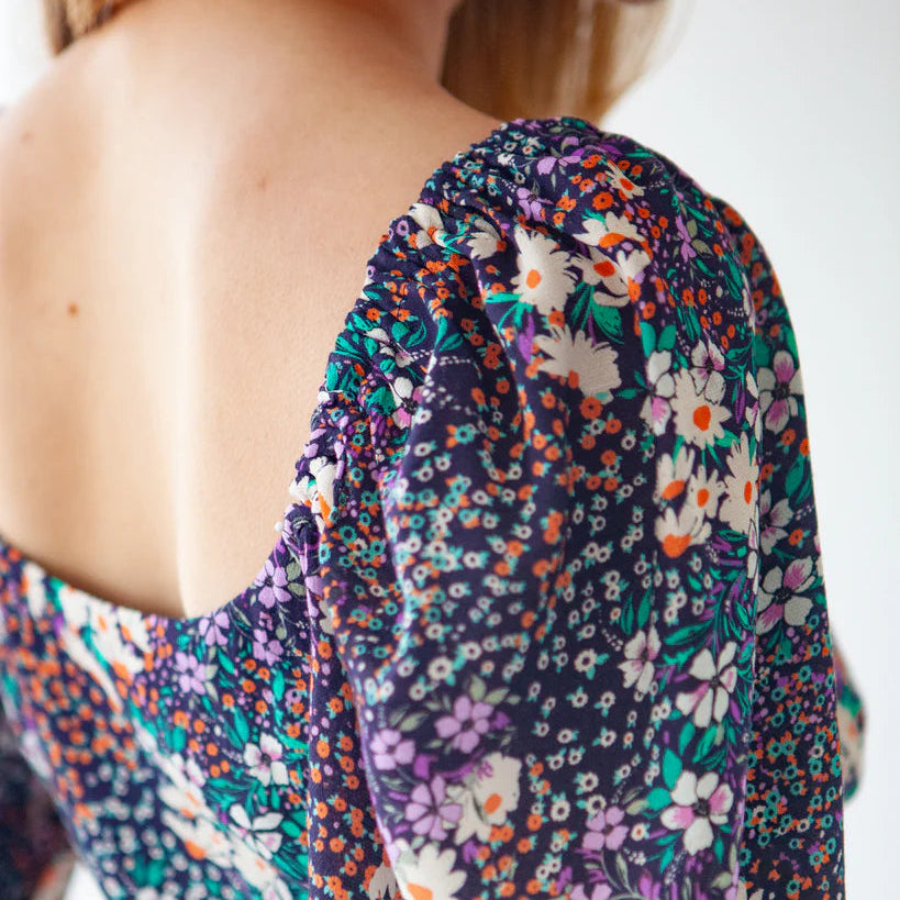 True Bias-Lora Dress Pattern-sewing pattern-gather here online