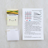 Marvling Bros-Kawaii Pineapple Mini Cross Stitch Kit in a Matchbox-xstitch kit-gather here online