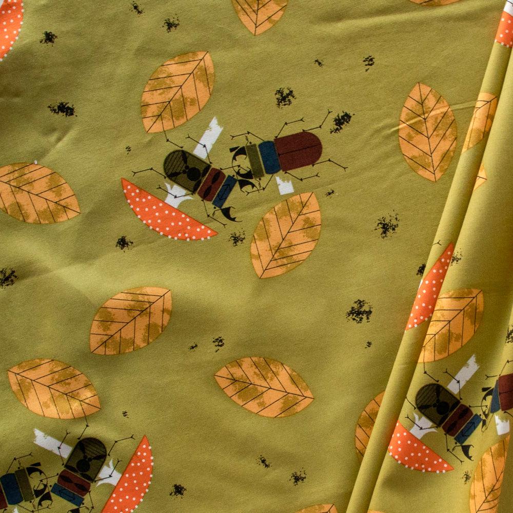 Birch Organic Fabrics-Beetle Battle-fabric-gather here online