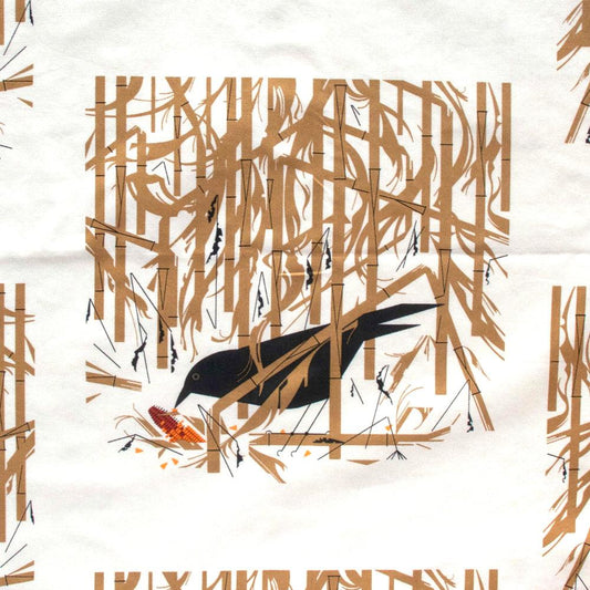 Birch Organic Fabrics-Crow In The Snow-fabric-gather here online