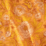 Birch Organic Fabrics-Large Peonies Peach Gold on Lawn-fabric-gather here online