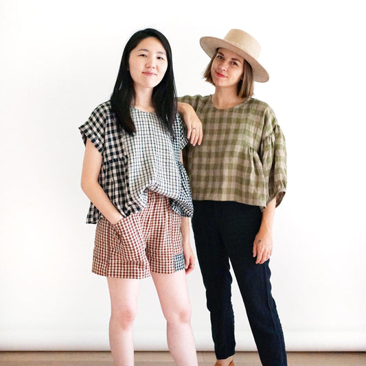 Collage Gather Top Pattern - PDF DOWNLOAD