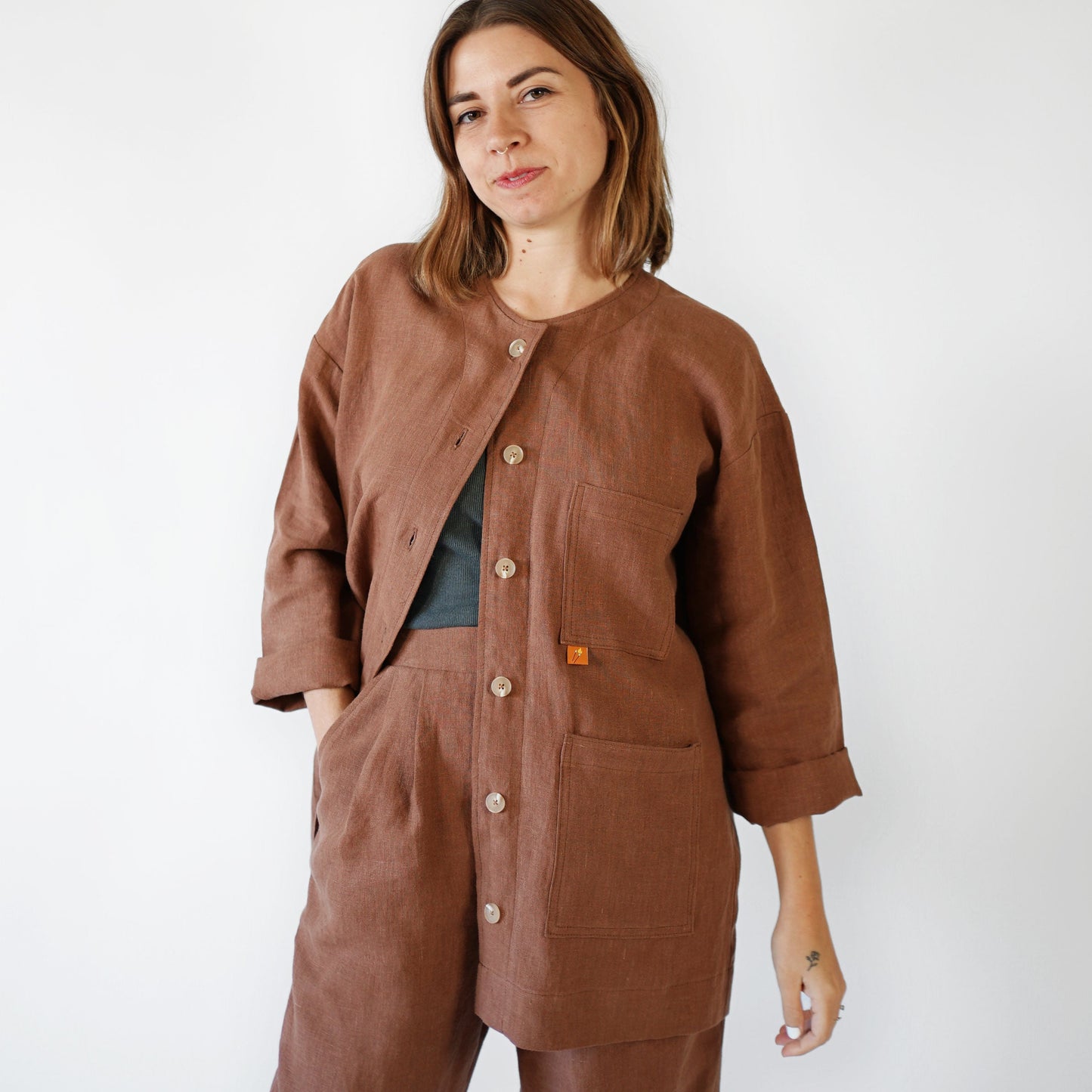 Makers Over Shirt Pattern - PDF DOWNLOAD