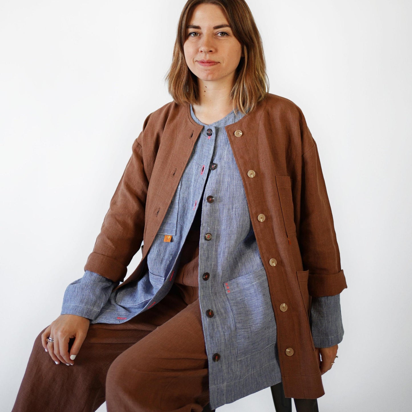 Makers Over Shirt Pattern - PDF DOWNLOAD