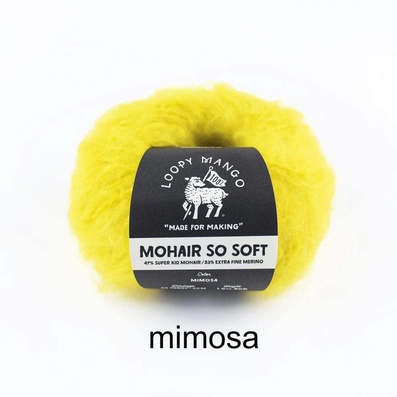 Loopy Mango-Mohair So Soft-yarn-Mimosa-gather here online
