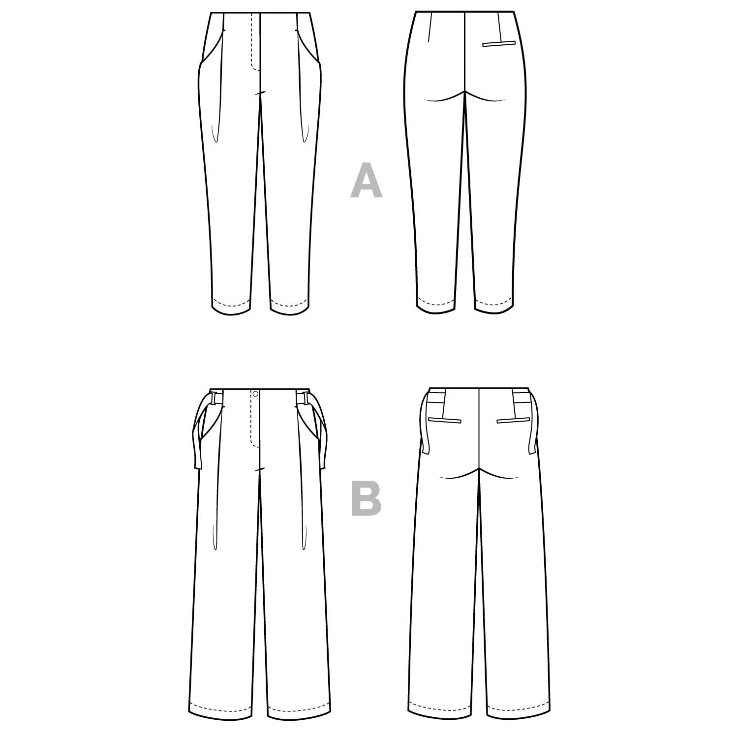 Closet Core Patterns-Mitchell Trousers Pattern-sewing pattern-gather here online