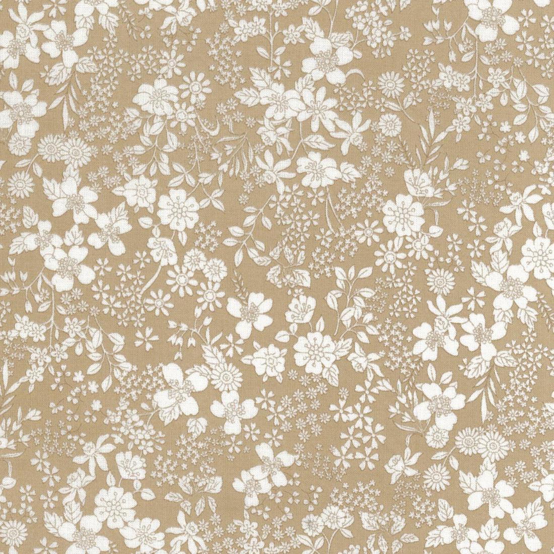 Kokka-Wildflowers Cream on Lawn-fabric-gather here online