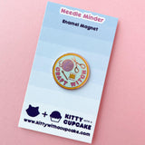 Kitty With A Cupcake-Craft Witch Magnetic Needle Minder-accessory-gather here online