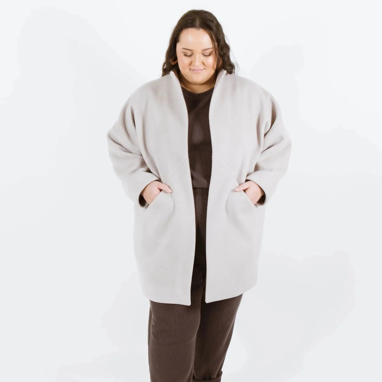 Papercut Patterns-Nova Coat / Jacket Pattern-sewing pattern-6 - 14 (Curve)-gather here online